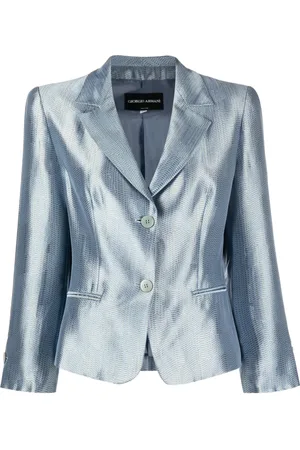 Giorgio Armani Blazer con solapas de muesca 2000