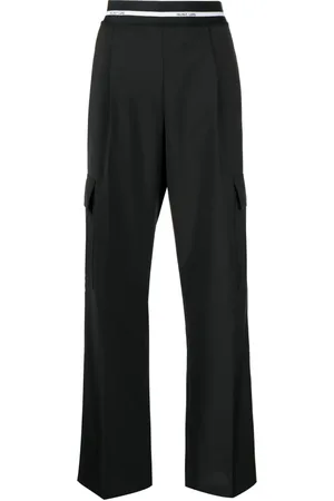 Helmut Lang Pantalones cargo con tiro alto
