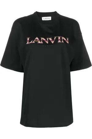 Lanvin Playera con logo bordado