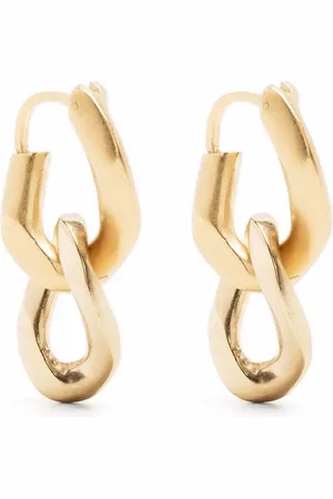 Maison Margiela Aretes con diseño de cadena