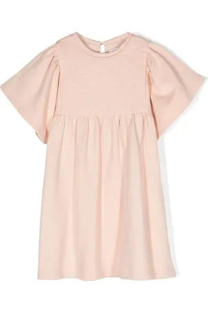Chloé Vestido con diseño bordado