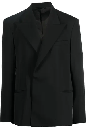 Acne Studios Blazer con doble botonadura y solapas de pico