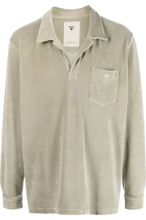 Oas Camisa de velour manga larga