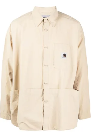 Carhartt Camisa manga larga con parche del logo