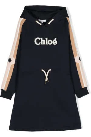 Chloé Vestido con aplique del logo