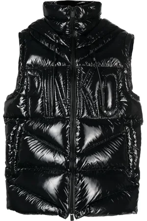 Pinko Chaleco capitonado con logo en relieve