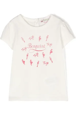 BONPOINT Playera con logo estampado