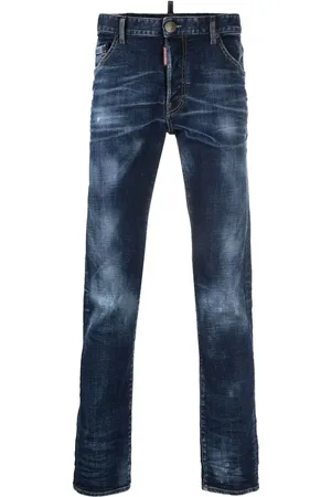 Dsquared2 Jeans rectos con parche del logo