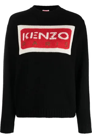 Kenzo Suéter con motivo Paris en intarsia