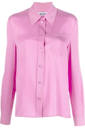 Moschino Camisa con cuello de pico