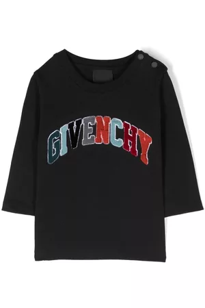 Givenchy Playera manga larga con logo bordado