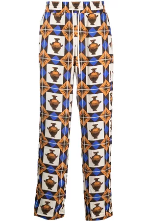 Drôle de Monsieur Pantalones anchos con motivo zalij