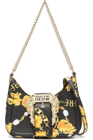 VERSACE Bolsa de hombro con estampado Chain Couture