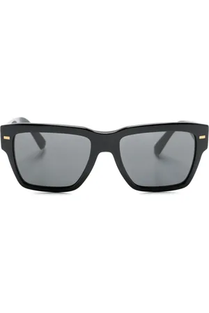 Dolce & Gabbana Lentes de sol con armazón cuadrada y letras del logo