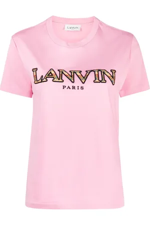 Lanvin Playera con logo bordado
