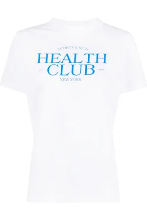 Sporty & Rich Playera con logo estampado