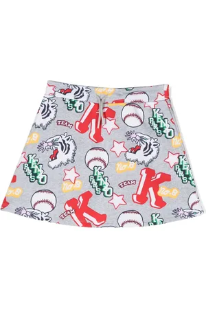 Kenzo Falda universitaria con motivo Tiger