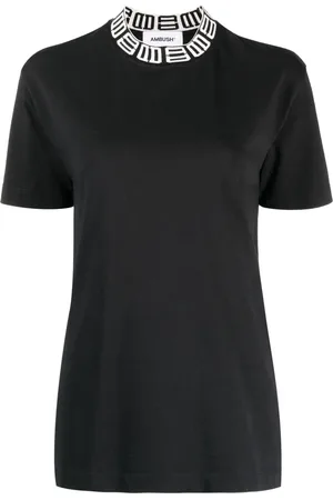 AMBUSH Playera con monograma estampado