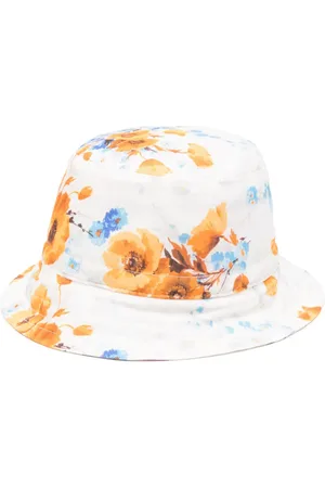 ZIMMERMANN Gorro de pescador reversible con estampado floral
