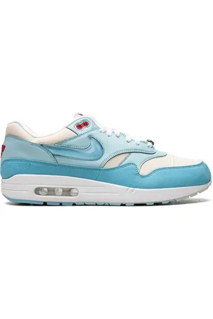 Nike Tenis Air Max 1 Puerto Rico - Blue Gale