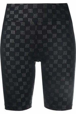 MISBHV Shorts deportivos con monograma estampado