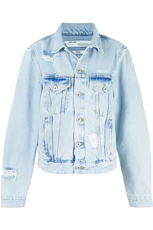 OFF-WHITE Chamarra de mezclilla