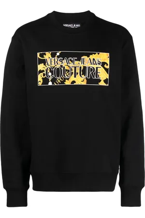 VERSACE Sudadera con logo estampado