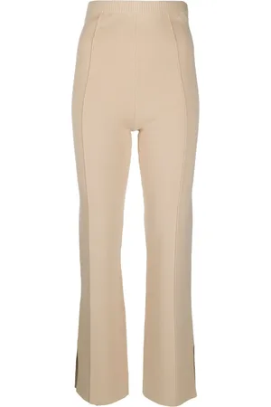 Claudie Pierlot Pantalones tejidos con diseño recto