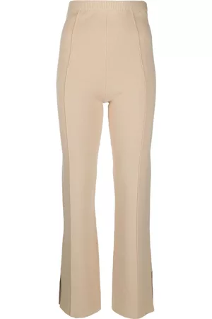 Claudie Pierlot Pantalones tejidos con diseño recto