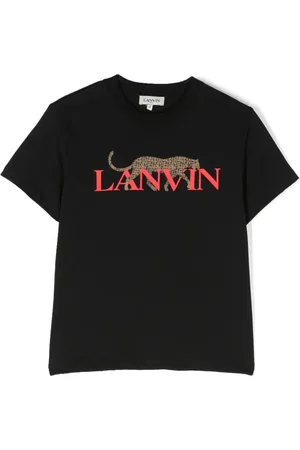Lanvin Playera Hobo Cat con logo estampado