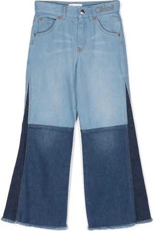 Chloé Jeans con diseño patchwork