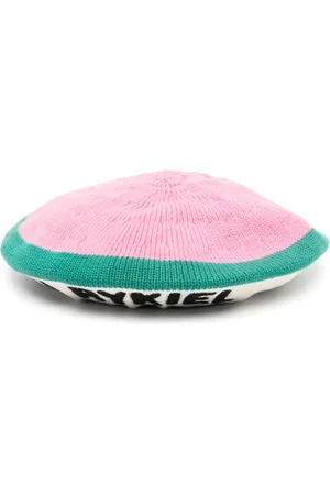 Sonia Rykiel Enfant Gorro tejido con logo bordado