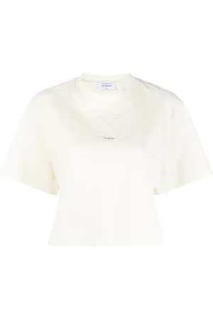 OFF-WHITE Playera corta con motivo Arrows