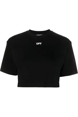 OFF-WHITE Playera corta con logo estampado