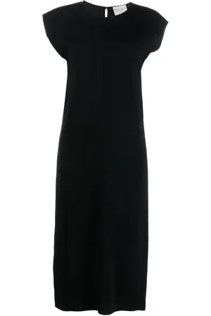 FORTE FORTE Vestido midi con costuras expuestas