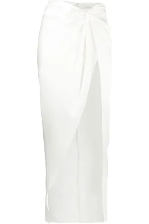 FLEUR DU MAL Falda de seda Twist