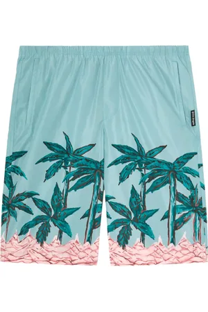 Palm Angels Shorts de playa Palms Row