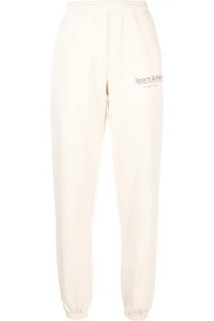 Sporty & Rich Pants elásticos con logo estampado