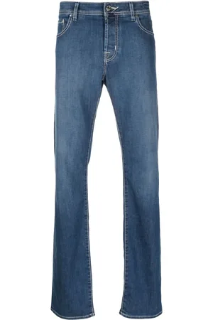 Jacob Cohen Jeans rectos con logo bordado