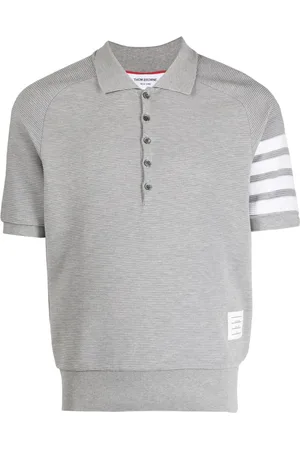 Thom Browne Playera tipo polo con motivo 4-Bar