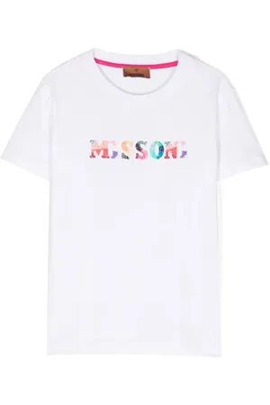 Missoni Playera con logo estampado