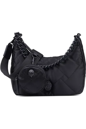 Kurt Geiger Bolsa crossbody capitonada con apliques