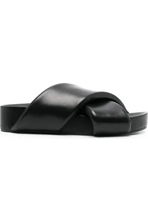 Jil Sander Sandalias con tiras cruzadas