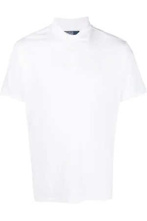 Ralph Lauren Playera tipo polo manga corta con logo bordado