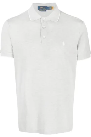 Ralph Lauren Playera tipo polo con logo bordado