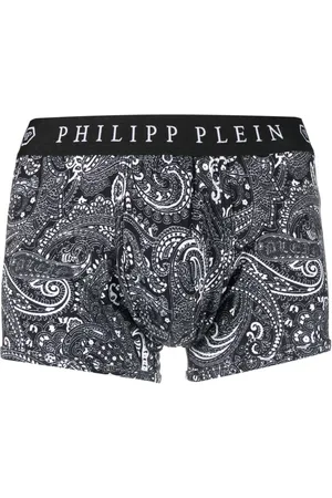 Philipp Plein Bóxer con estampado de cachemira