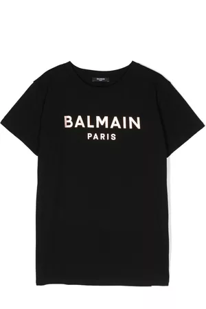 Balmain Playera con logo estampado