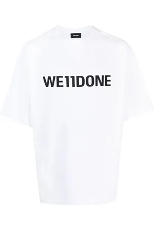 We11 Done Playera con logo estampado