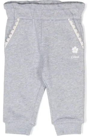 Chloé Pants con efecto melange