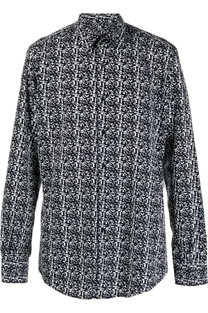 Karl Lagerfeld Camisa manga larga con motivo abstracto